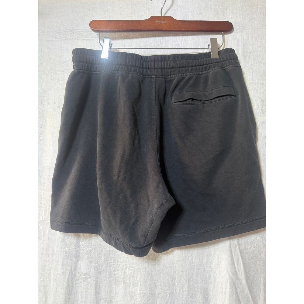 GymShark Sweat Shorts Medium Black Gray Drawstring Lot of 2 - Picture 8 of 10